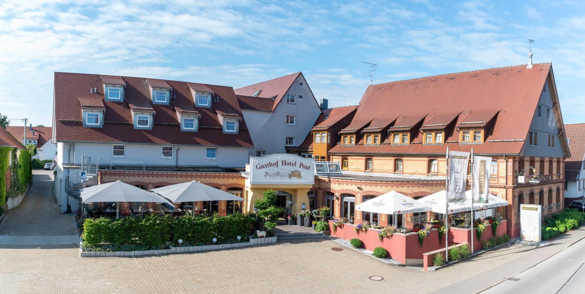 Hotel & Restaurant Post Laichingen Eksteriør bilde